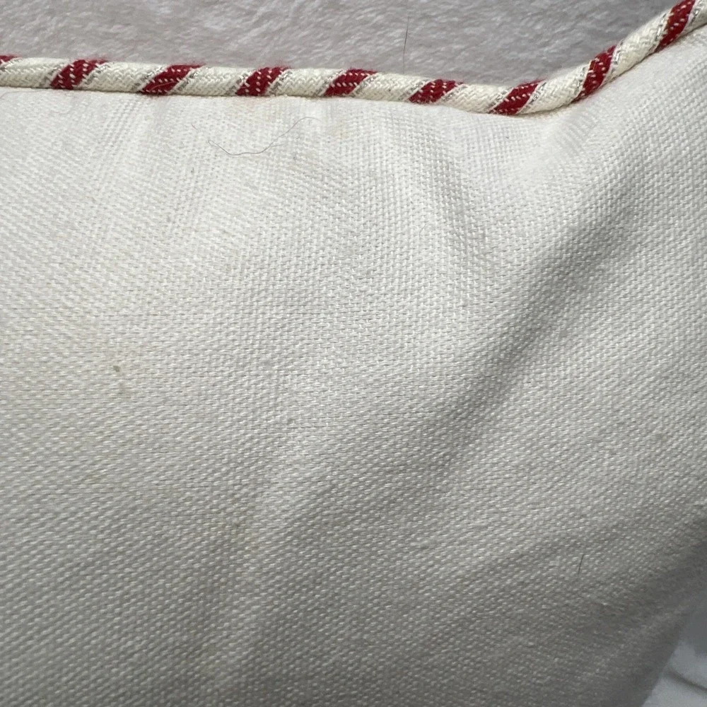 Pier 1 Christmas Throw Pillow‎ VW Car and Christmas Tree Vintage Car